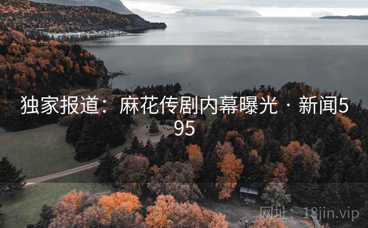 独家报道：麻花传剧内幕曝光 · 新闻595